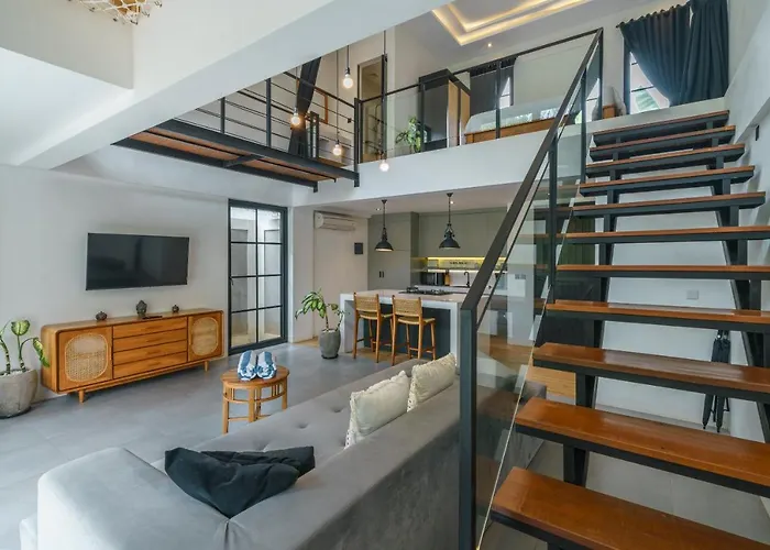 Loft Valentin : Romantic & Cozy 1 Bedroom Loft W/ Pool In Canggu! ヴィラ チャングー