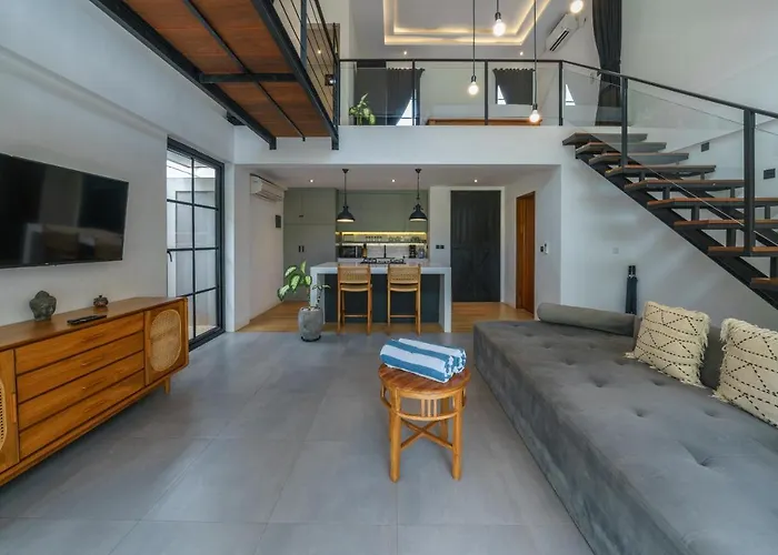 Loft Valentin : Romantic & Cozy 1 Bedroom Loft W/ Pool In Canggu! ヴィラ チャングー